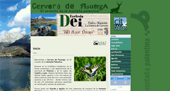 Desktop Screenshot of cerveradepisuerga.eu